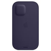 Apple Sacoche en cuir MagSafe Apple iPhone 12 (Pro) - Deep Violet