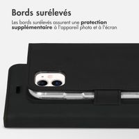 Accezz Étui de télephone Wallet Apple iPhone 11 - Noir