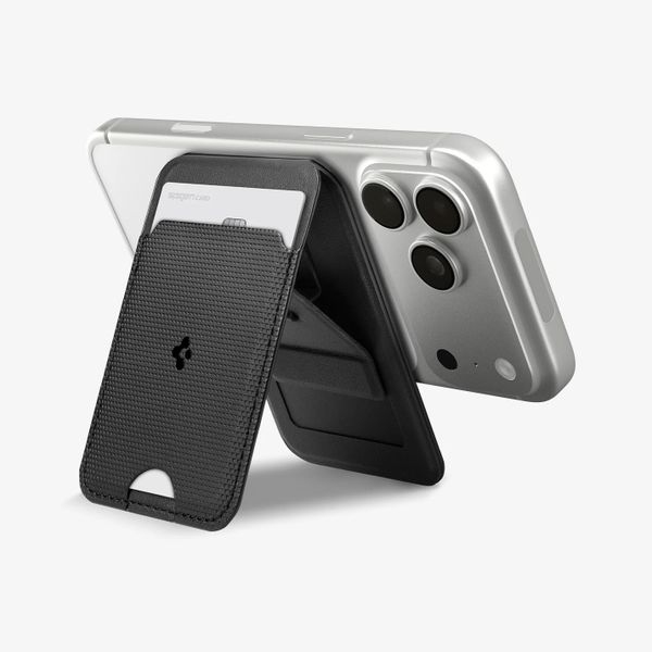 Spigen Porte-cartes avec MagSafe Slim Fold - Black