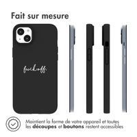 imoshion Coque Design iPhone 14 Plus - Fuck Off