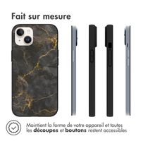 imoshion Coque Design iPhone 14 - Black Marble