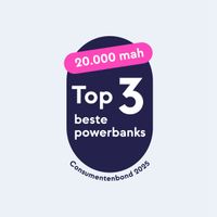 imoshion Batterie externe - 20.000 mAh - Quick Charge et Power Delivery - Noir