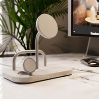 Zens 4-en-1 Chargeur Sans Fil | Compatible avec Qi2 & MagSafe - Blanc