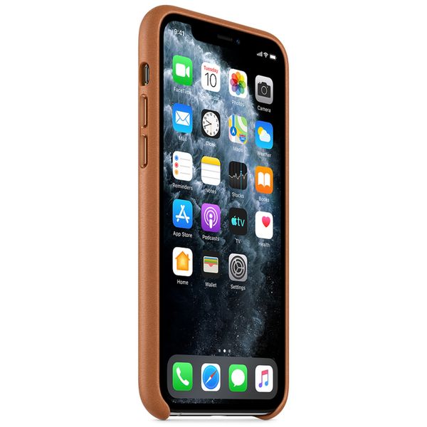 Apple Coque Leather iPhone 11 Pro