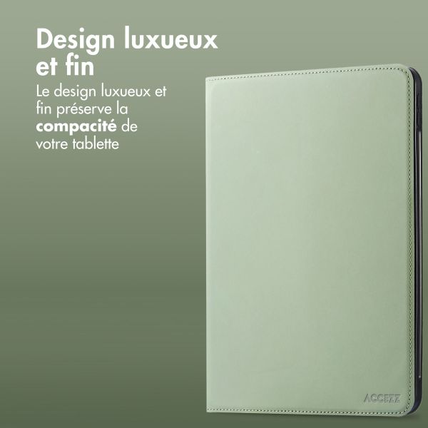 Accezz Coque tablette Classic Apple iPad Pro 12.9 (2022) / Pro 12.9 (2021) / Pro 12.9 (2020) - Vert