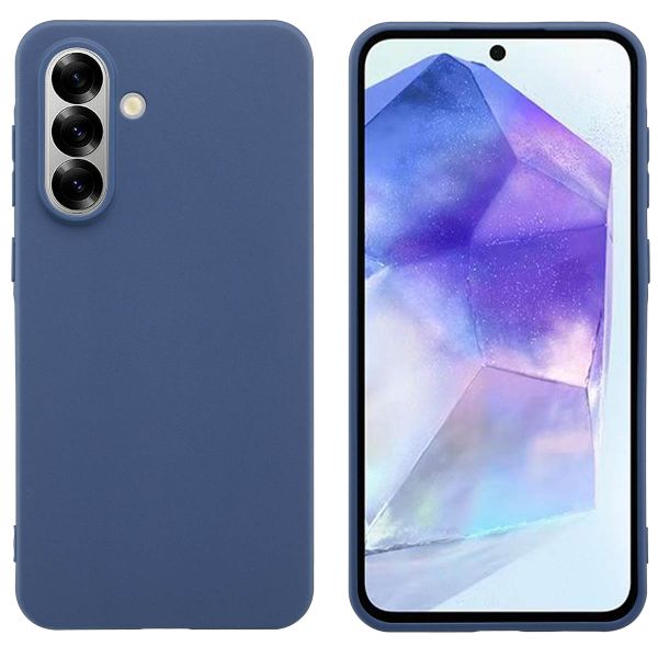 imoshion Coque Couleur Samsung Galaxy A36 - Bleu foncé