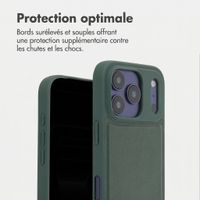 Accezz Coque arrière Edge avec MagSafe Apple iPhone 17 Pro - Vert