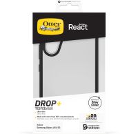 OtterBox Coque arrière React Samsung Galaxy A54 (5G) - Transparent / Noir