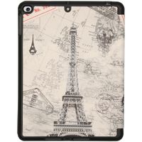 imoshion Coque tablette Design Trifold Apple iPad 6 (2018) 9.7 pouces / iPad 5 (2017) 9.7 pouces / Air 2 (2014)/Air 1 (2013) - Paris