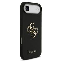 Guess Coque Big 4G Logo Grained Apple iPhone Air - Noir