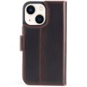 Wachikopa Étui de téléphone portefeuille Magic 2-in-1 iPhone 13 - Dark Brown