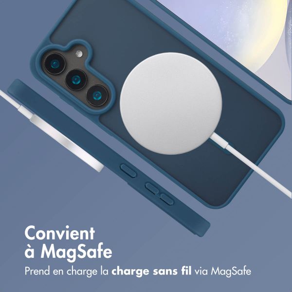 imoshion Coque Color Guard avec MagSafe Samsung Galaxy S24 - Bleu foncé