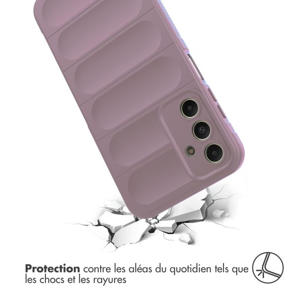 imoshion Coque arrière EasyGrip Samsung Galaxy A15 (5G/4G) - Violet