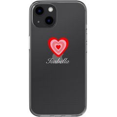 Coque avec votre propre photo et/ou texte Apple iPhone 13 - Hartje