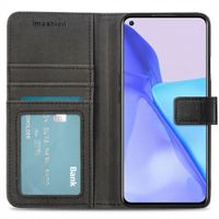 imoshion Étui de télephone portefeuille de luxe OnePlus 9 - Noir