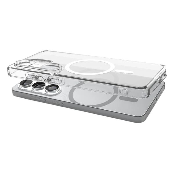 Spigen Coque Ultra Hybrid MagSafe Samsung Galaxy S26 Ultra - Clear / White