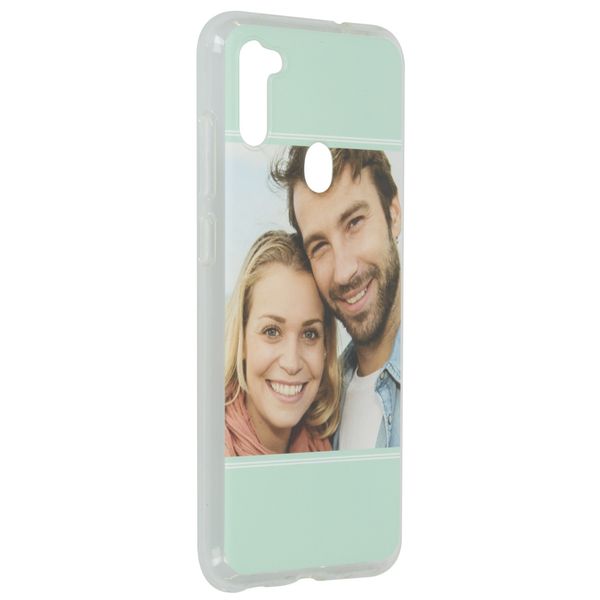 Concevez votre propre coque en gel Samsung Galaxy M11 / A11 - Transparent