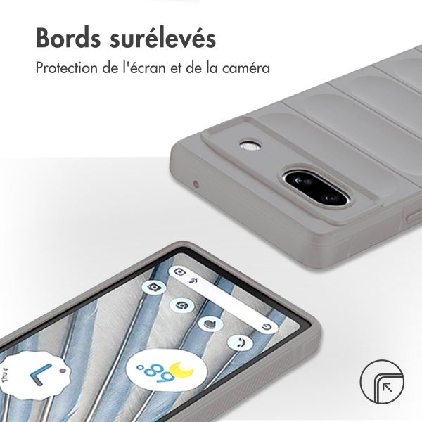 imoshion EasyGrip Backcover Google Pixel 7a - Gris