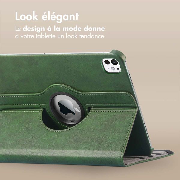 imoshion Coque tablette rotatif à 360° iPad Pro 11 (2024) M4 - Vert