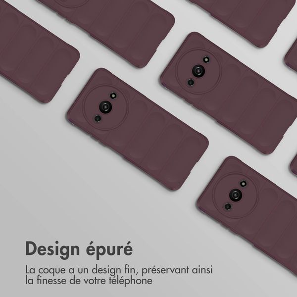 imoshion EasyGrip Backcover Xiaomi Redmi A3 - Aubergine