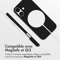 Accezz Coque Kevlar MagSafe Apple iPhone 17 - Noir