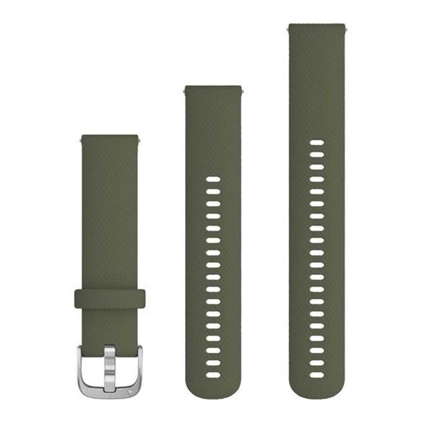 Garmin Bracelet silicone  - Connexion Garmin 20 mm - Moss Green