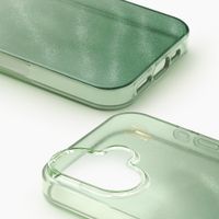 iDeal of Sweden Coque Clear MagSafe Apple iPhone 16 - Sage Green