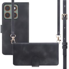 imoshion Etui de télephone portefeuille avec cordon Motorola Edge 70 - Noir