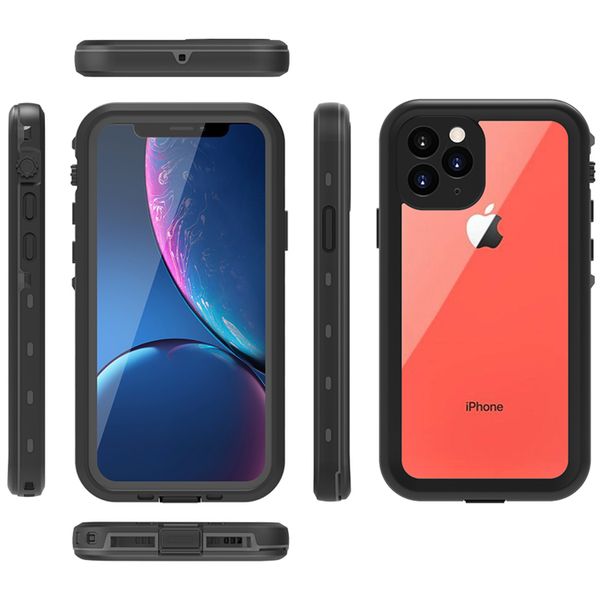 Redpepper Coque imperméable Dot Plus iPhone 11 Pro - Noir