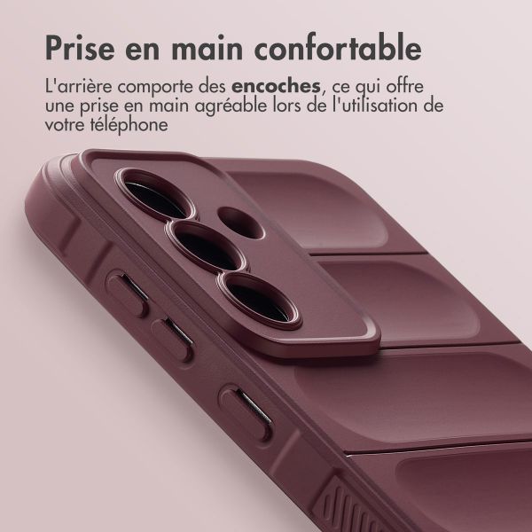 imoshion EasyGrip Backcover Samsung Galaxy A36 / A56 - Aubergine