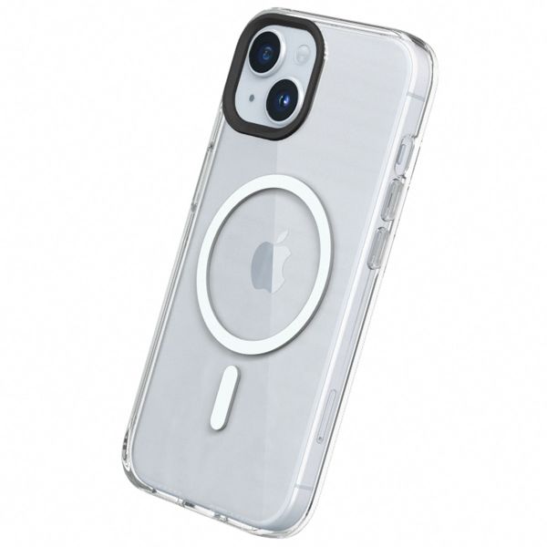 RhinoShield Coque transparente Clear avec MagSafe iPhone 15 - Transparent