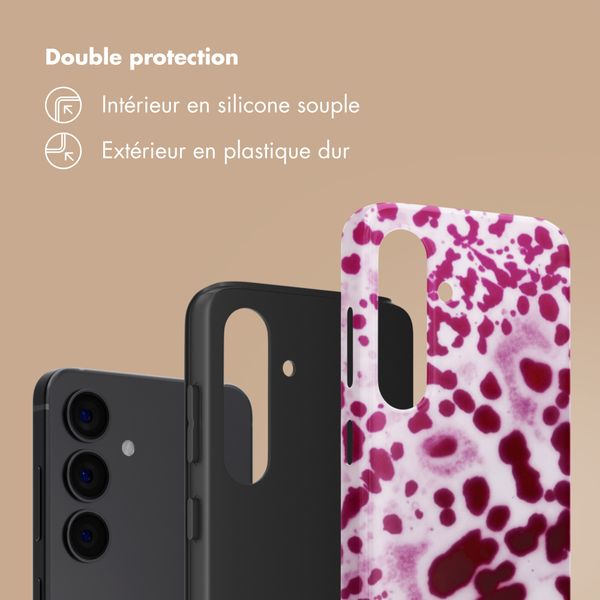 Selencia Coque arrière Vivid Samsung Galaxy S24 - Cosmic Orchid