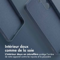 imoshion Coque Couleur avec MagSafe Samsung Galaxy S24 FE - Bleu foncé