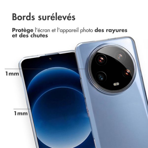 Accezz Coque Clear Xiaomi 14 Ultra - Transparent