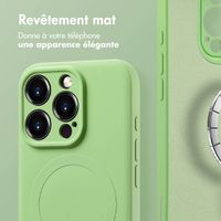 imoshion Coque Couleur avec MagSafe Apple iPhone 16 Pro Max - Vert