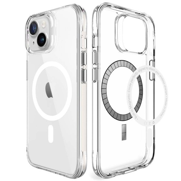 imoshion Coque Rugged Air MagSafe Apple iPhone 15 Plus - Transparent