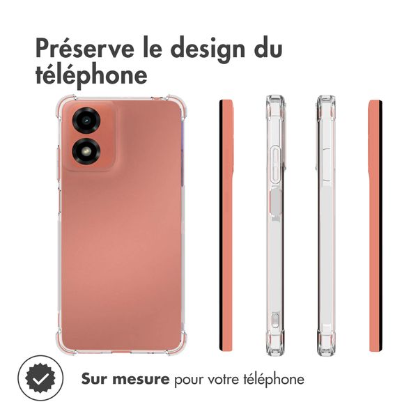 imoshion Shockproof Case Motorola Moto G04 / G24 - Transparent