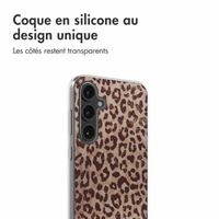 imoshion Coque design pour Samsung Galaxy S23 FE - Leopard Mood