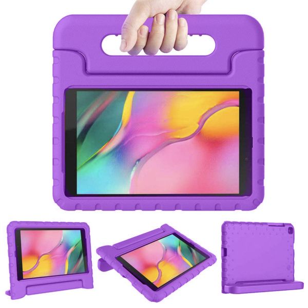 imoshion Coque kidsproof avec poignée Samsung Galaxy Tab A 8.0 (2019) - Violet