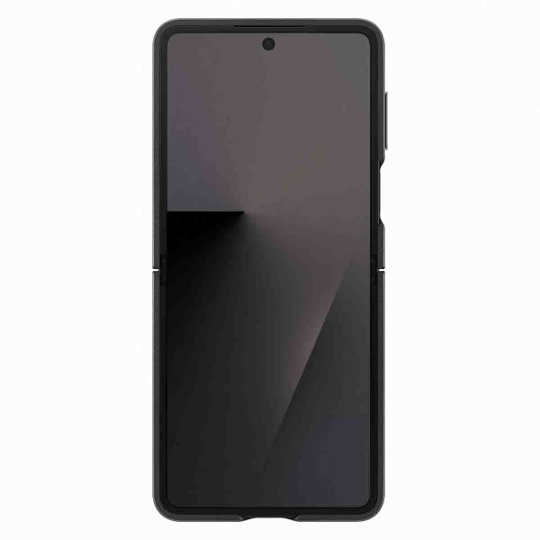 Samsung Original Coque KindSuit en Cuir Végan Samsung Galaxy Z Flip 7 - Black