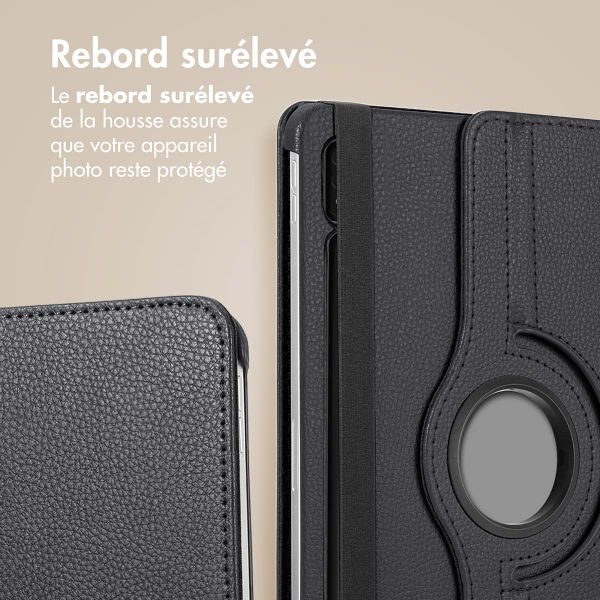 imoshion Coque tablette rotatif à 360° Samsung Galaxy Tab S8 / S7 - Noir