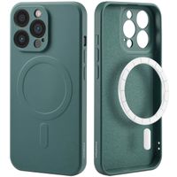 imoshion Coque Couleur avec MagSafe Apple iPhone 13 Pro - Vert foncé