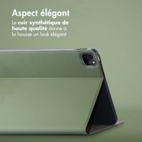 Accezz Coque tablette Classic Apple iPad Pro 11 (2022 / 2021 / 2020 / 2018) - Vert