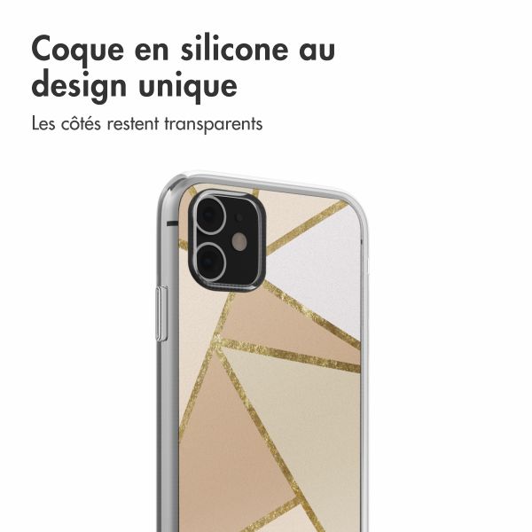 imoshion Coque design pour iPhone 11 - Graphic Beige