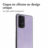 imoshion Coque Design Samsung Galaxy A53 - Topo Lilac