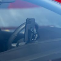 SP Connect ﻿Adhesive Mount Pro - Support de téléphone pour voiture et moto / scooter - Noir