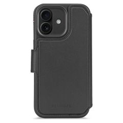 Decoded Portefeuille détachable 2 en 1 en cuir MagSafe Apple iPhone 17 - Noir