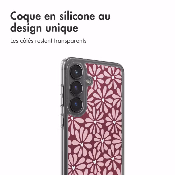 imoshion Coque Design Samsung Galaxy S25 FE - Bloom Love Blush