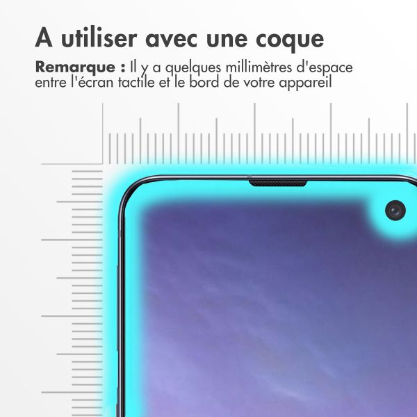 Accezz Protection d'écran en verre trempé Samsung Galaxy S10e