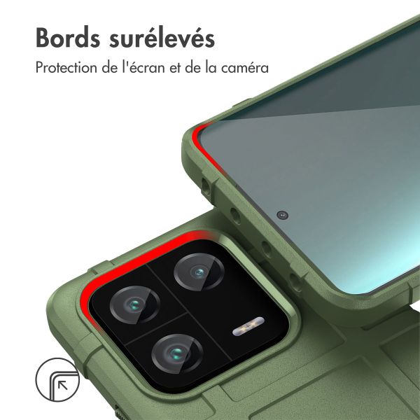 imoshion Coque Rugged Shield Xiaomi 13 Pro - Vert foncé
